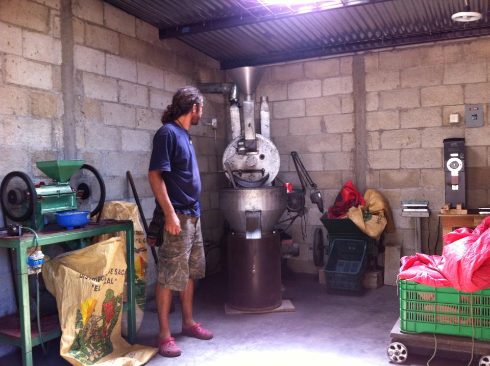 Aljana Coffee roastery -before Guatemala
